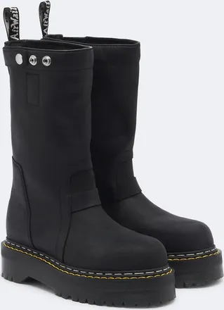Rick Owens DRKSHDW x Dr. Martens Quad platform boots