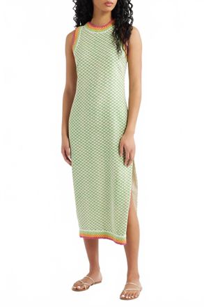Saylor Vesna Dress In Green Creme