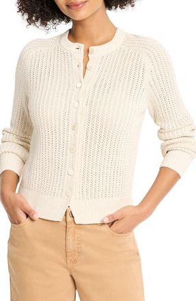 Nic+Zoe Party Cardy Sparkle Cardigan in Classic Cream at Nordstrom, Size Petite P