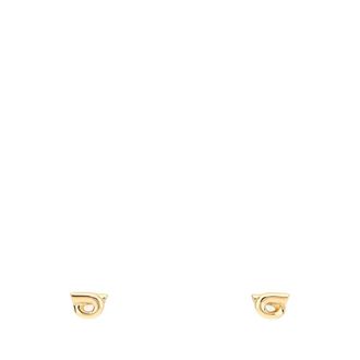 Ferragamo Gancini Oorbellen - Dames - Oorbellen - Geel - ONE Size - Accessoires