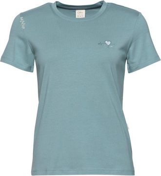Chillaz Iseo Heartbeat To Climb T-Shirt f&uuml;r Damen | t&uuml;rkis