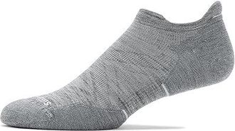 Smartwool Run Targeted Cushion Low Ankle Socks Mens Low Cut Socks Shoes Light Gray : XL (Mens Shoe 12-14.5), Mesh/Nylon/Wool