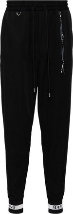 MASTERMIND WORLD logo print track pants - Black