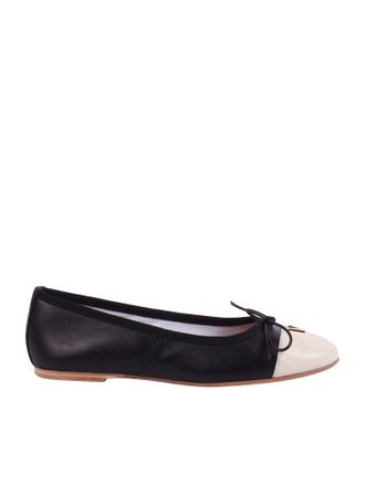 Via Roma 15 Ballerina Puntale Con V Flats