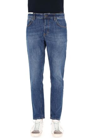 Pantaloni Torino Reggae Tapered Cotton Comfort Jeans