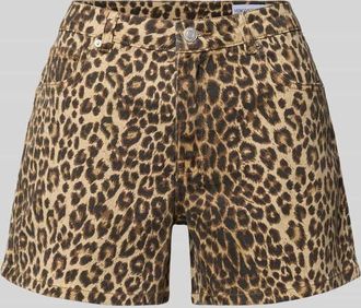 Vero Moda Regular Fit Jeansshorts aus Baumwoll-Mix Modell TESS in Sand, Gr&ouml;&szlig;e XL