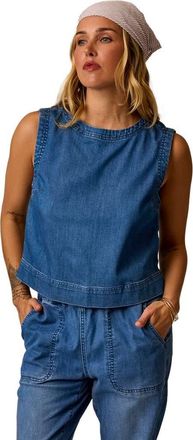 Carve Designs Susie Denim Tank in Magnolia at Nordstrom, Size Xx-Small