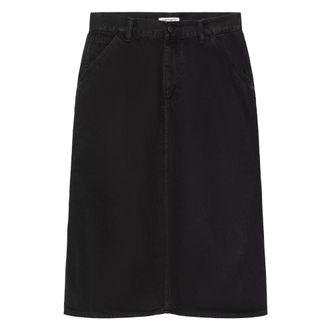 Carhartt Work in Progress W Single Knee Skirt - female - Carhartt Wip - Denim Skirts - Black - XS - Skirts