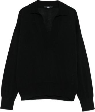 Alpha Studio Dames, Truien, Zwart, Maat: M Wol