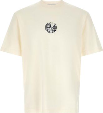 Stone Island Off White Logo T-Shirt