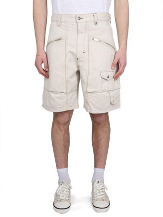Isabel Marant Peio Bermuda Shorts - Powder
