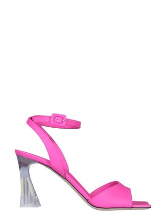 Giuseppe Zanotti Fuchsia Ankle Strap Heels