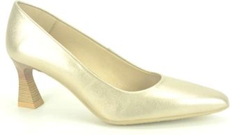 Hispanitas Stijlvolle pomp met punt - Dames - Pumps - Geel - 35 EU - Schoenen