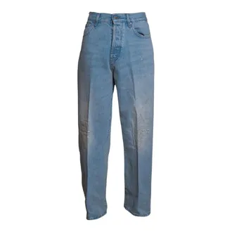 Don the Fuller Straight Jeans, male, Blue, Size: W36 Akron Jeans