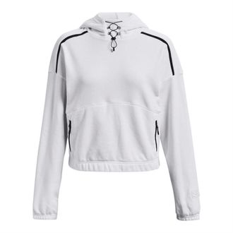 Under Armour Dames/Dames Journey Fleece Hoodie (Wit)