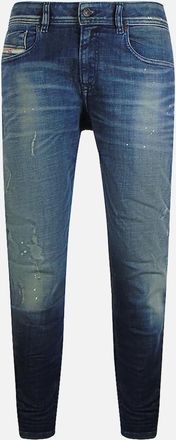 Diesel Mens Diesel 1979 Sleenker-R Blue Denim Pants - Size: 40/32