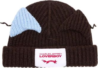Charles Jeffrey Loverboy LOVERBOY by Charles Jeffrey, Beanies, unisex, Brown, Size: ONE SIZE Chunky Ears Beanie