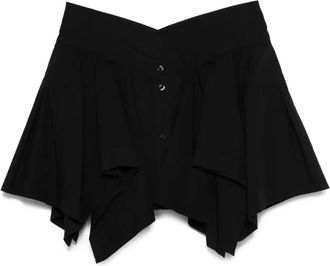 Alexander Wang Gonna asimmetrica - Nero