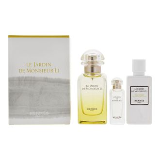 Herm&egrave;s Unisex Herm&egrave;s Le Jardin De Monsieur Li 50ml Eau de Toilette Gift Set - Green - One Size