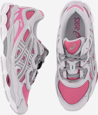 Asics Unisex Sneakers Gel-Nyc Multicolour Leather And Rubber Trainers