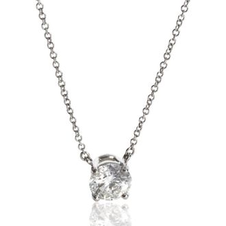 Tiffany & Co. Pre-Owned Tiffany & Co. Platinum Diamond Pendant
