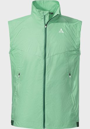 Sch&ouml;ffel Funktionsweste SCH&Ouml;FFEL Vest Bygstad M, Herren, Gr. 52, gr&uuml;n (6055, gr&uuml;n), Oberstoff : 100% Nylon, ohne Ausschnitt, Westen Funktionsweste