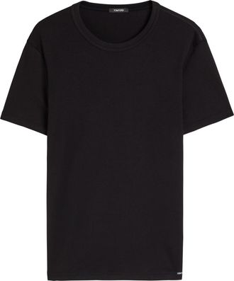 Tom Ford Stretch-cotton T-shirt - Black - XL