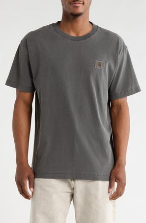 Carhartt Work in Progress Mens Nelson Oversize Logo Patch T-Shirt in Black (Gar at Nordstrom, Size Xx-Large