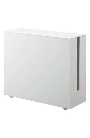 Yamazaki Tableware Rolling Cable Management Box in White at Nordstrom