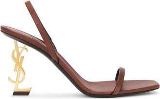 Saint Laurent Womens Opyum 85 Slingback Sandals, Brand Size 39 ( US Size 9 )