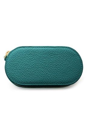 Monica Vinader Mini Leather Jewelry Case in Avocado at Nordstrom