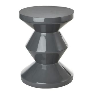 Pols Potten Zig Zag Hocker, betongrau