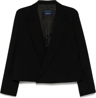 Yohji Yamamoto Blazer crop - Nero