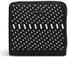 Radley London The Roxburgh - Perforated Medium Zip Around Wallet in Black at Nordstrom