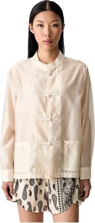 Vicolo Blouse - Dames - Blouses & Shirts - Beige - Maat: M