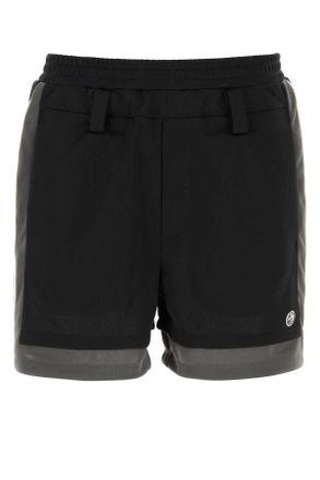 AMBUSH Black Polyester Bermuda Shorts