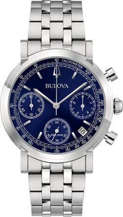 Bulova Crono High Precision -262k Hz- - Dames - Horloges - Blauw - ONE Size - Accessoires