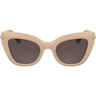 Longchamp Roseau 50mm Gradient Cat Eye Sunglasses at Nordstrom Rack