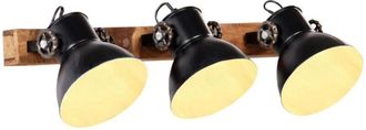 vidaXL Industrial Wall Lamp Black 65x25 cm E27 vidaXL