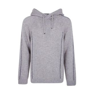 Giorgio Armani Hoodies & sweatvesten, Heren, Grijs, L, Hoodies