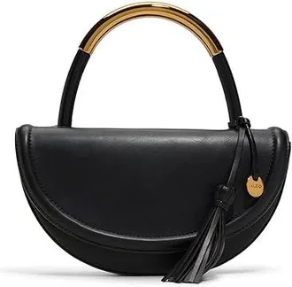 Aldo Arinella Satchel Womens Handbags Black Overflow, Polyurethane