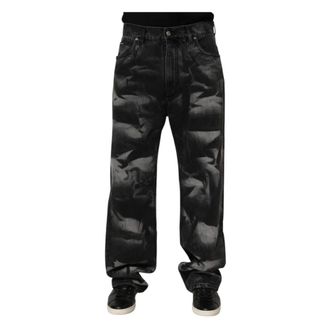 Dolce & Gabbana Hombre, Vaqueros, Negro, Talla: M