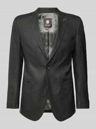 CG - Club of Gents Leinensakko mit Eingrifftaschen Modell Adyson in Black, Gr&ouml;&szlig;e 98