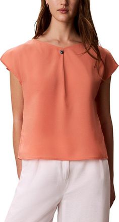 Calvin Klein Pleat Top