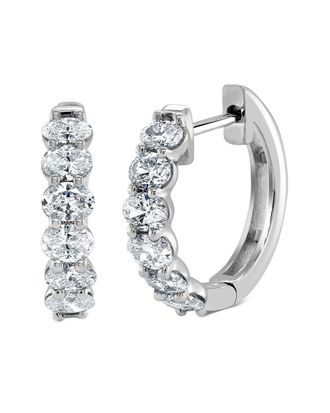 Sabrina Designs 14K 1.04 Ct. Tw. Diamond Huggie Earrings