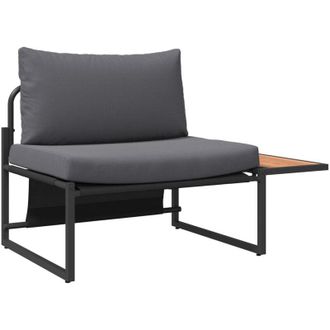 vidaXL Vidaxl - Conjunto De Sof&aacute; De Jard&iacute;n 2 Pcs Antracita Acero