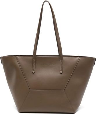 Brunello Cucinelli Brown Duo Large Tote