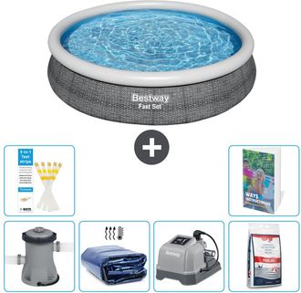 Bestway Piscina Bestway Fast Set Redonda - 366x76 Cm - 7-piezas S329