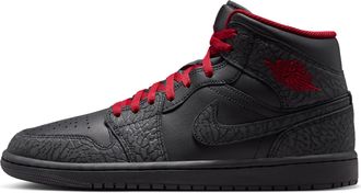 Nike Jordan Mens Air Jordan 1 Mid SE Shoes in Black | IX3527-010