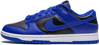 Nike Nike Dunk Low Retro Womens Basketball Shoes, Black Hyper Cobalt White, 10 UK
